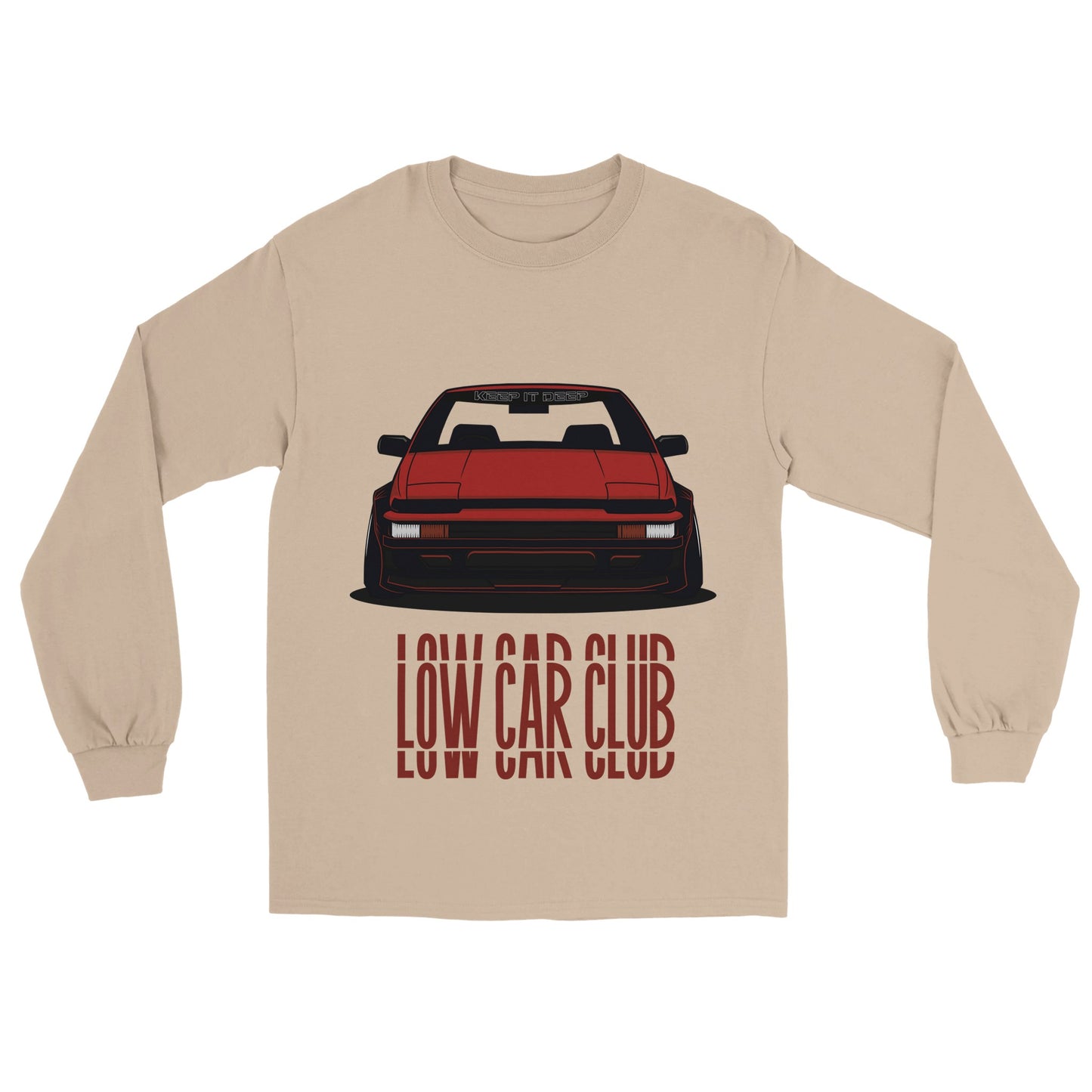 Low Car Club - Klassik Langarm-Shirt