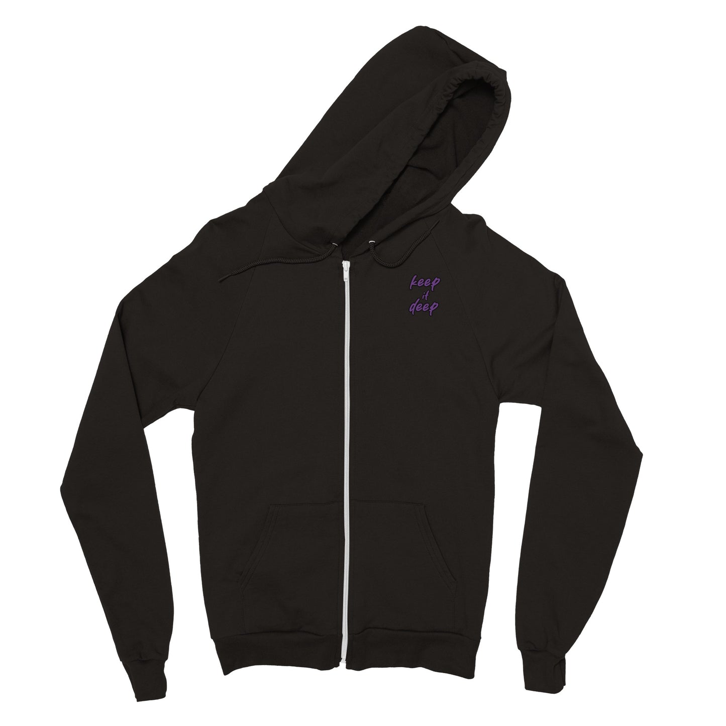 Sunset Racer - Premium Zip-Hoodie