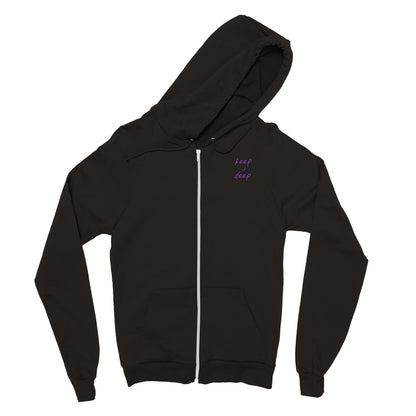 Sunset Racer - Premium Zip-Hoodie