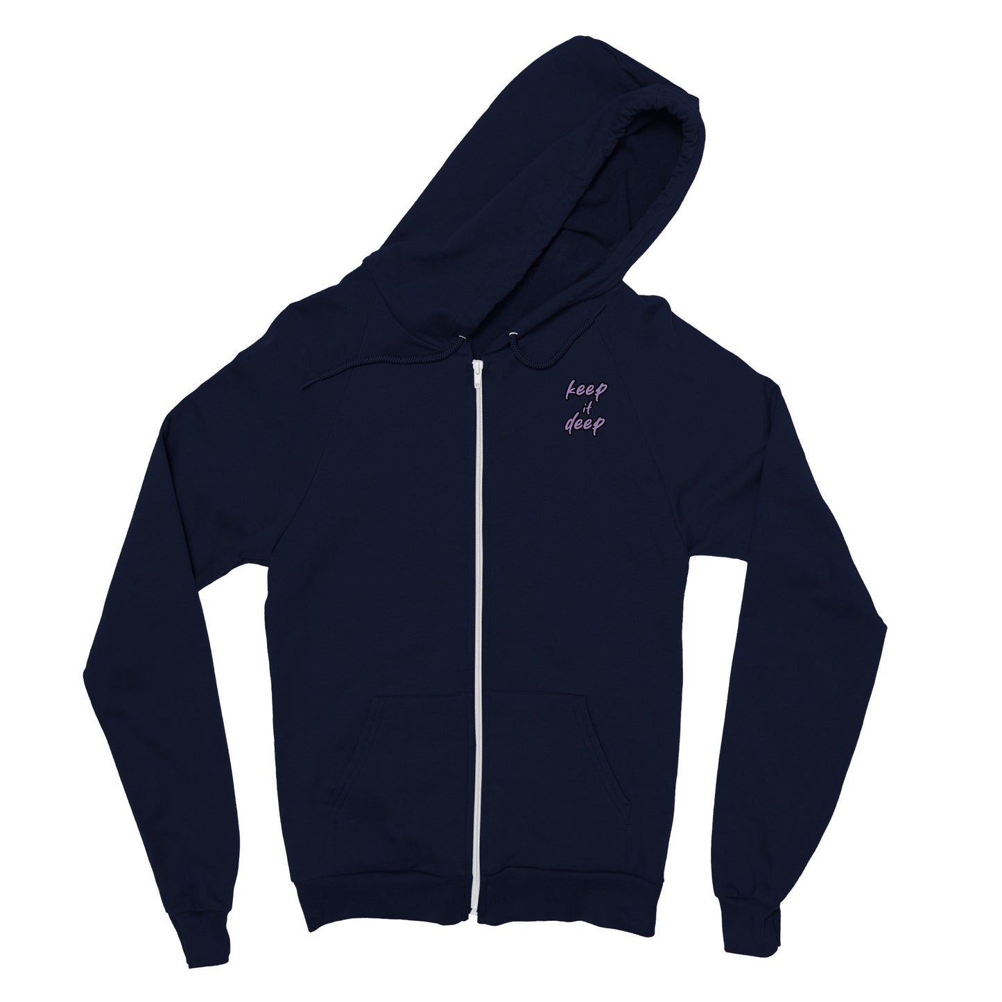 Downforce Purple - Premium Zip-Hoodie