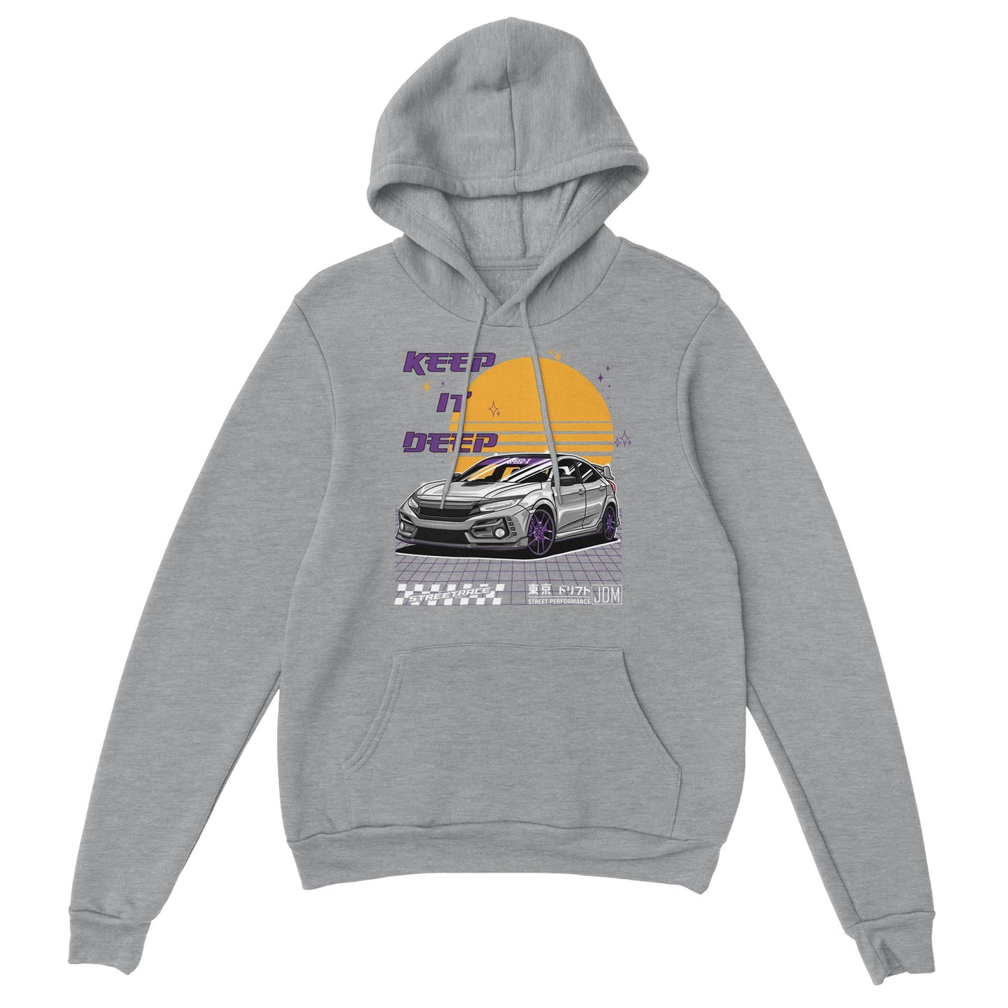 Sunset Racer - Premium Hoodie