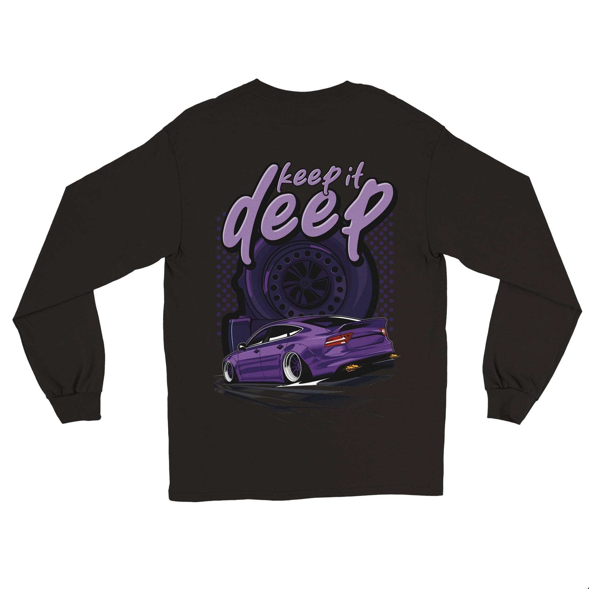 Downforce Purple - Klassik Langarm-Shirt