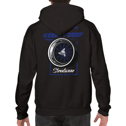 Wheelspin: Evolution 2023 Blue Edition - Premium Hoodie