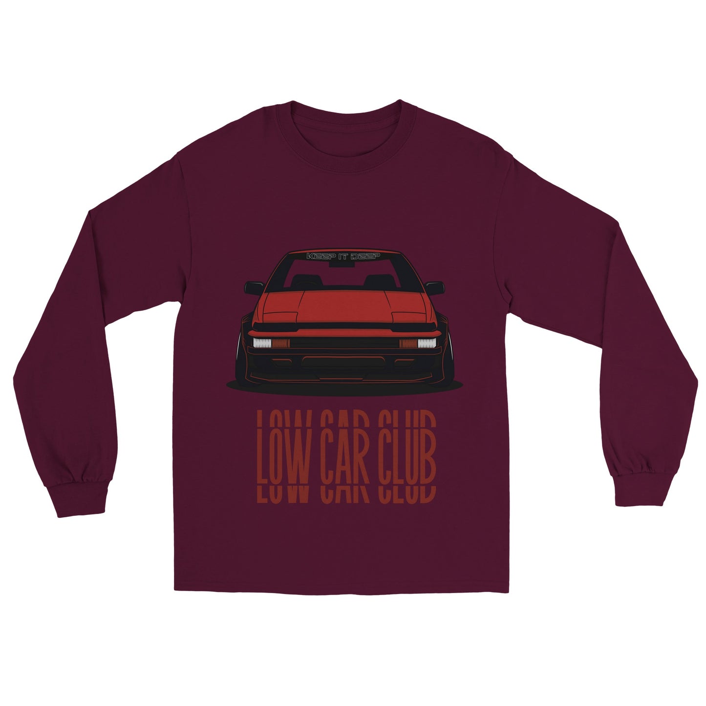 Low Car Club - Klassik Langarm-Shirt