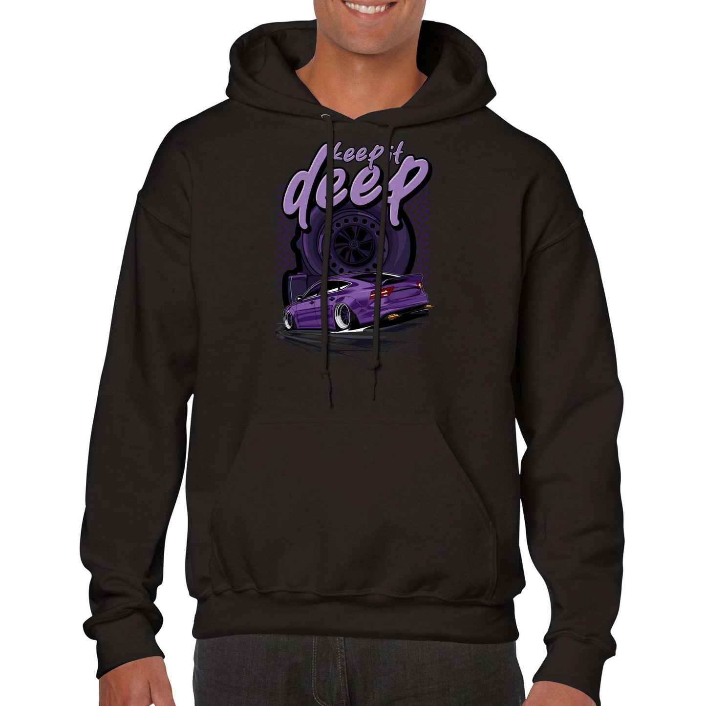 Downforce Purple - Premium Hoodie