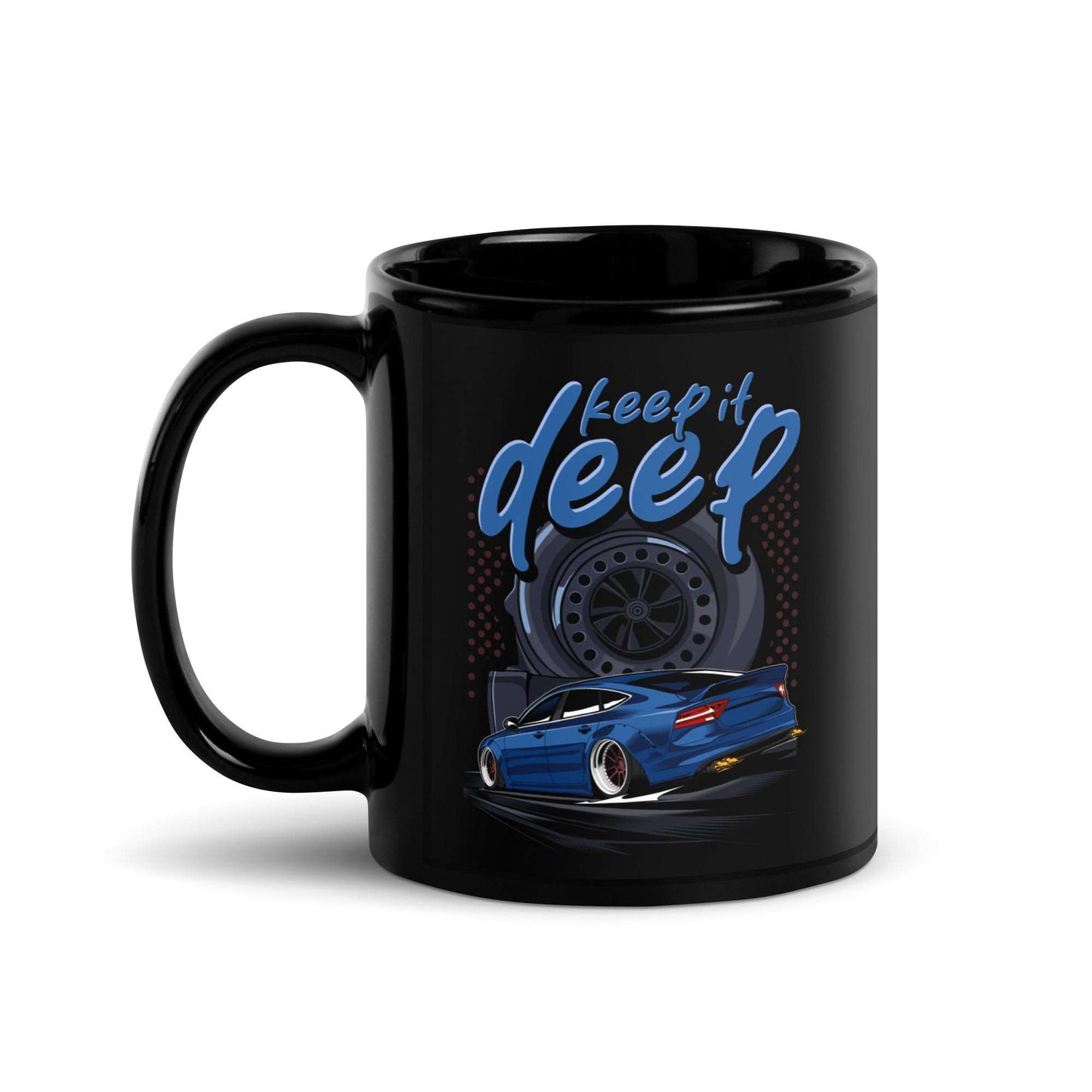 Downforce - Schwarze Tasse