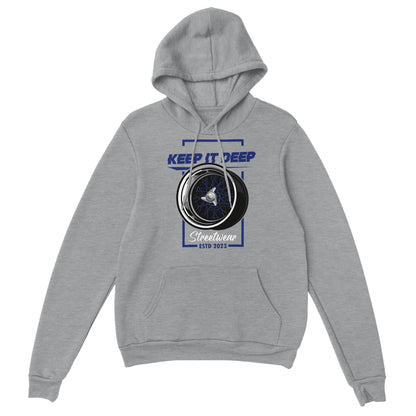 Wheelspin: Evolution 2023 Blue Edition - Premium Hoodie