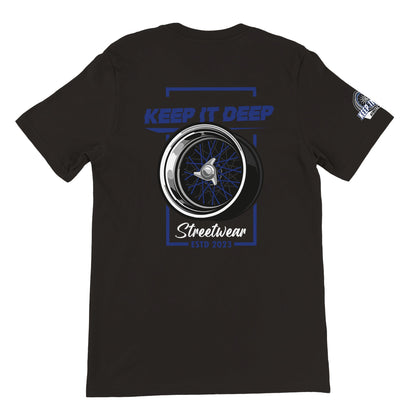 Wheelspin: Evolution 2023 Blue Edition - Premium Shirt