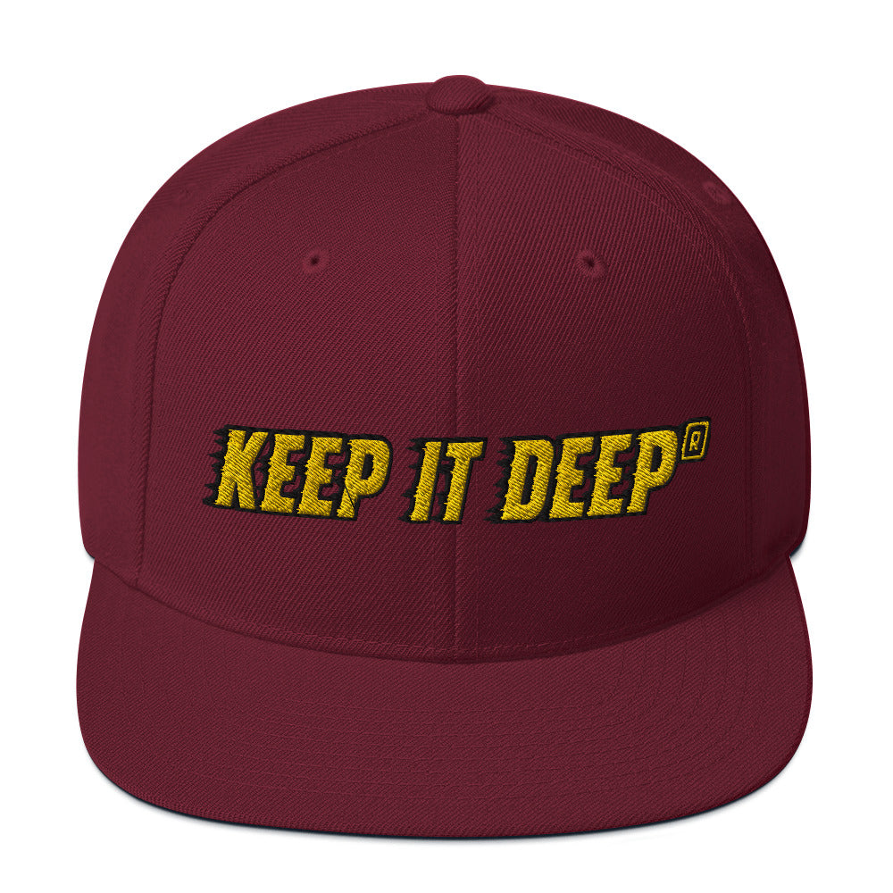 Keep it deep® - Snapback - Gold Edition