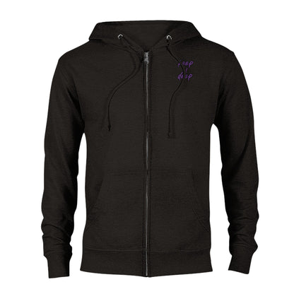 Sunset Racer - Premium Zip-Hoodie