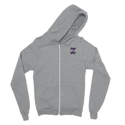 Sunset Racer - Premium Zip-Hoodie