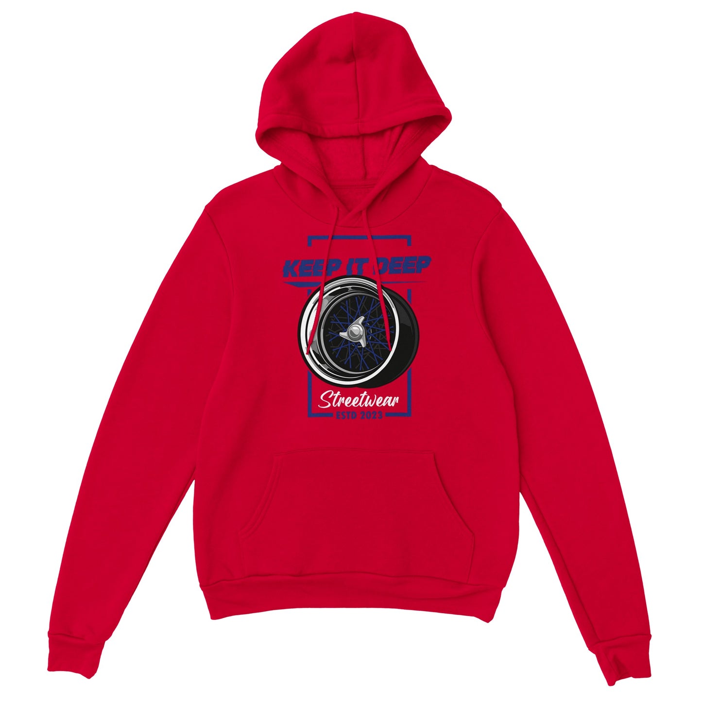 Wheelspin: Evolution 2023 Blue Edition - Premium Hoodie