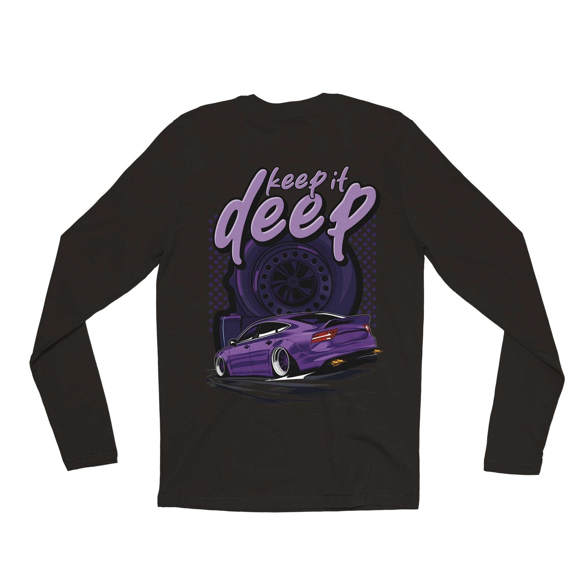 Downforce Purple - Premium Langarm-Shirt