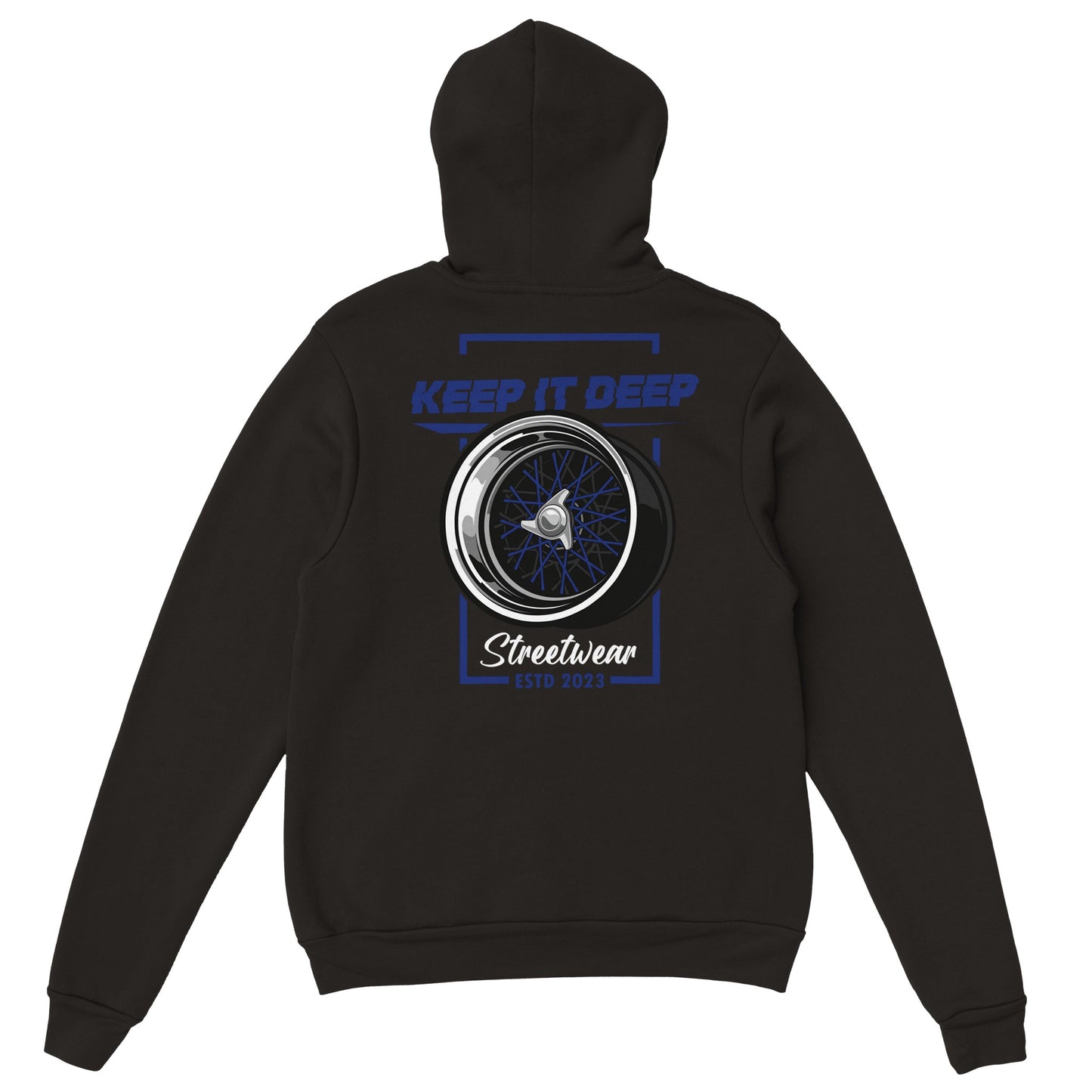 Wheelspin: Evolution 2023 Blue Edition - Premium Hoodie