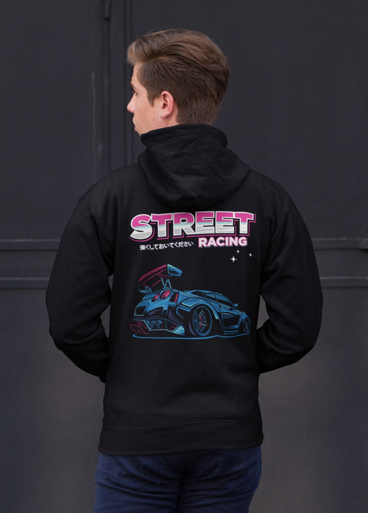 Street Racer - Premium Zip-Hoodie