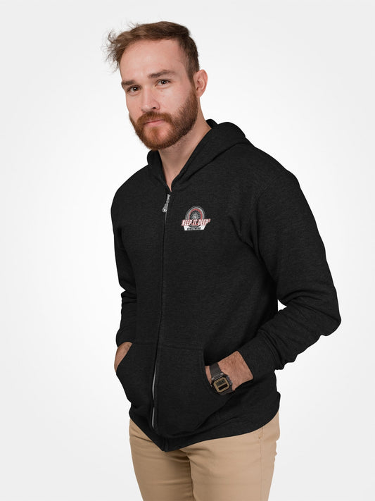 Low Car Club - Premium Zip-Hoodie