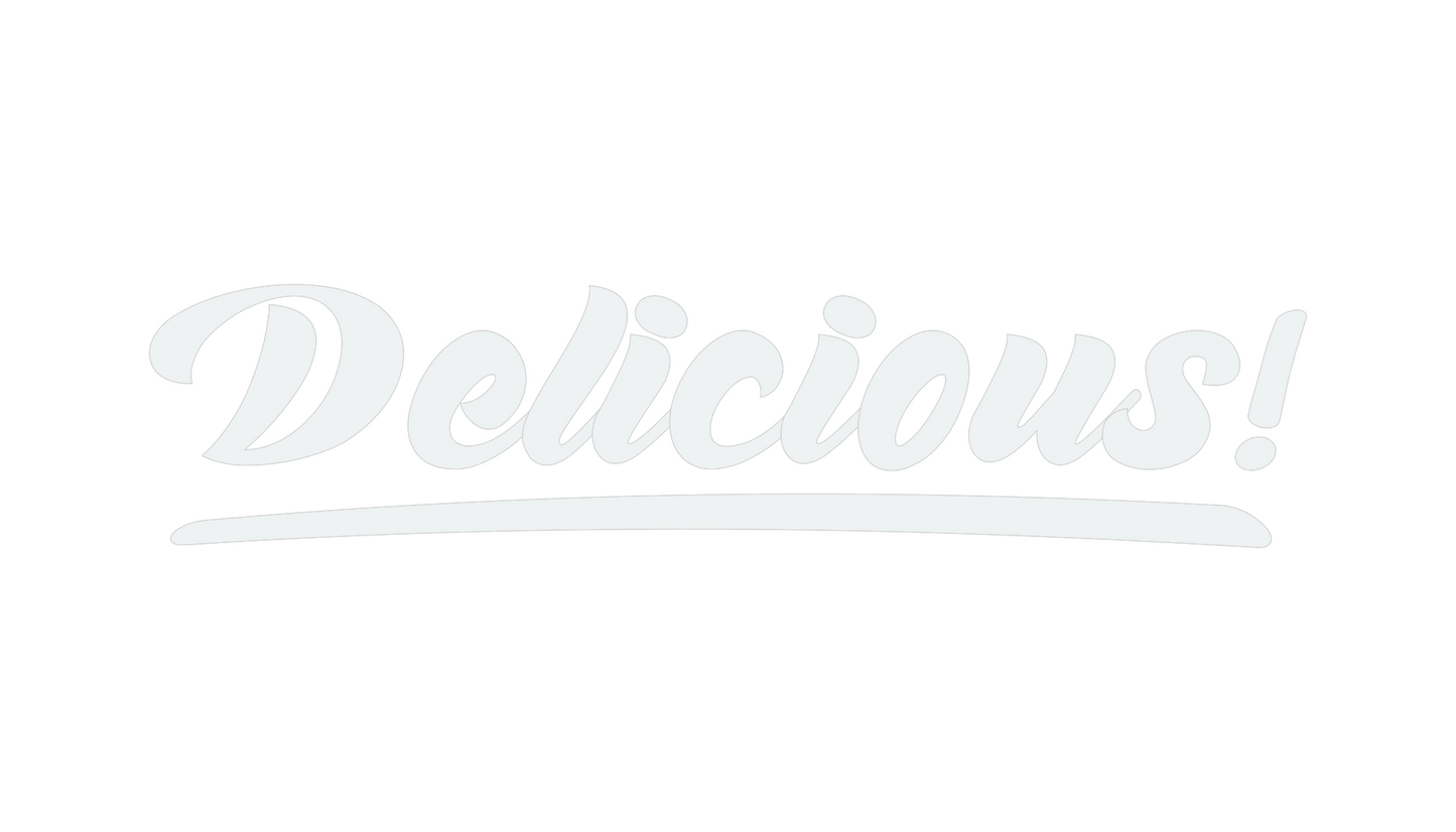 Delicious - Aufkleber