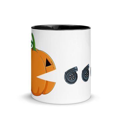 Hungry Pumpkin - zweifarbige Tasse