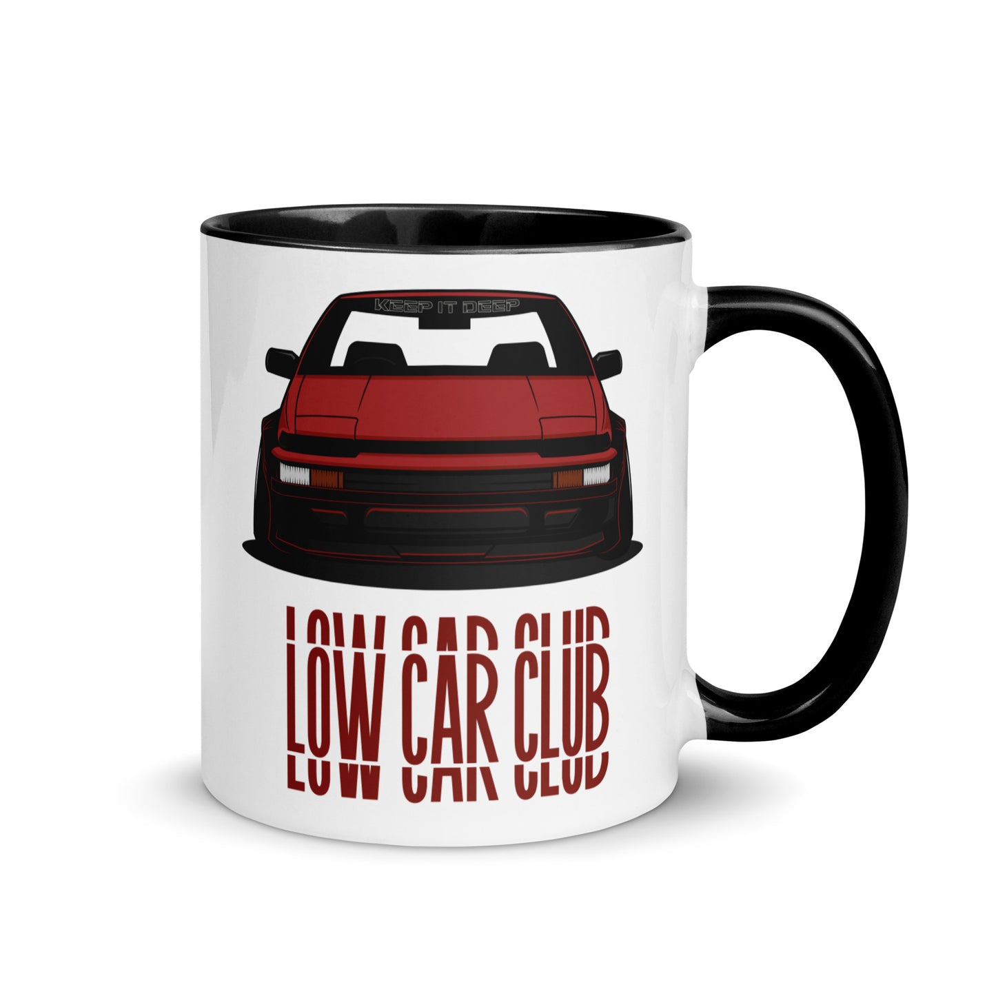 Low Car Club - Zweifarbige Tasse