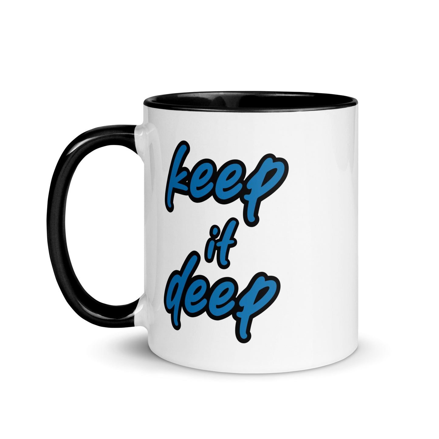 Keep_it_deep - Zweifarbige Tasse