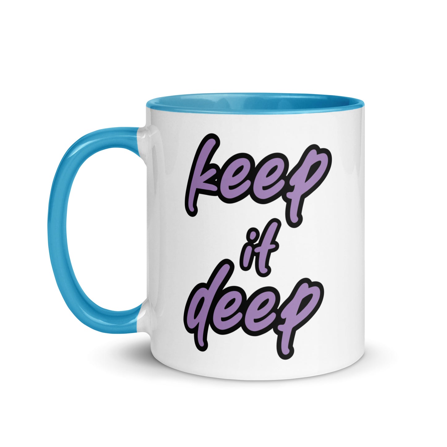 Keep_it_deep - Zweifarbige Tasse