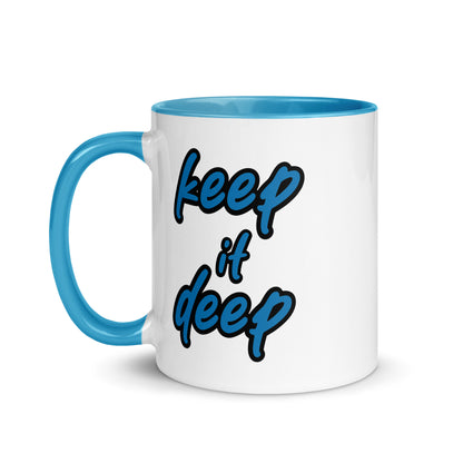 Keep_it_deep - Zweifarbige Tasse