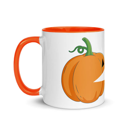 Hungry Pumpkin - zweifarbige Tasse