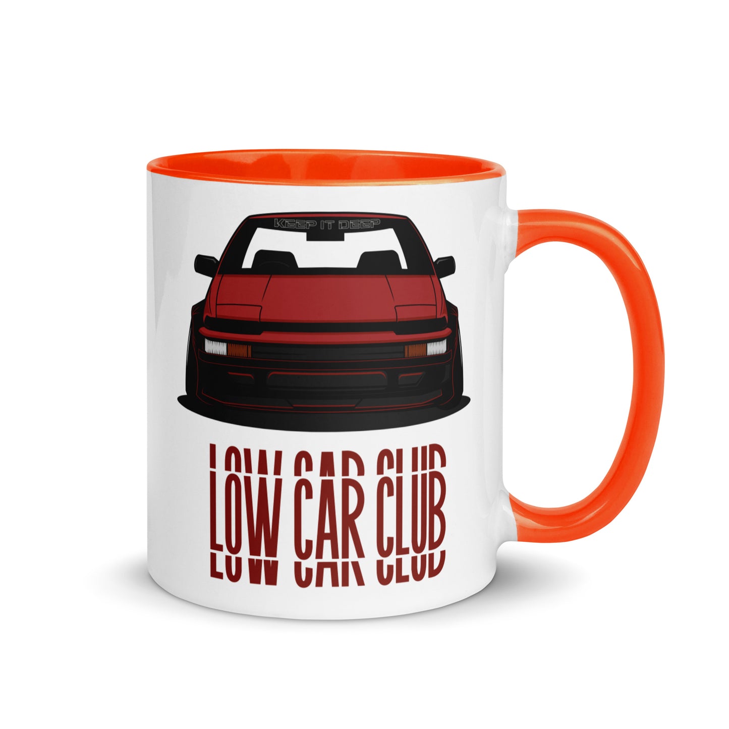 Low Car Club - Zweifarbige Tasse