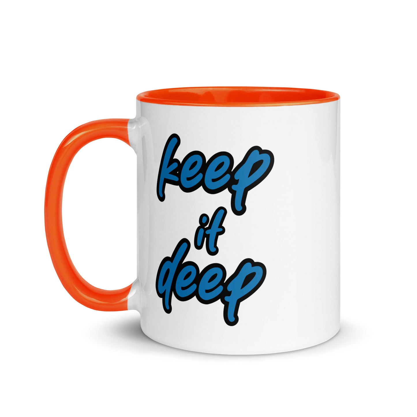 Keep_it_deep - Zweifarbige Tasse