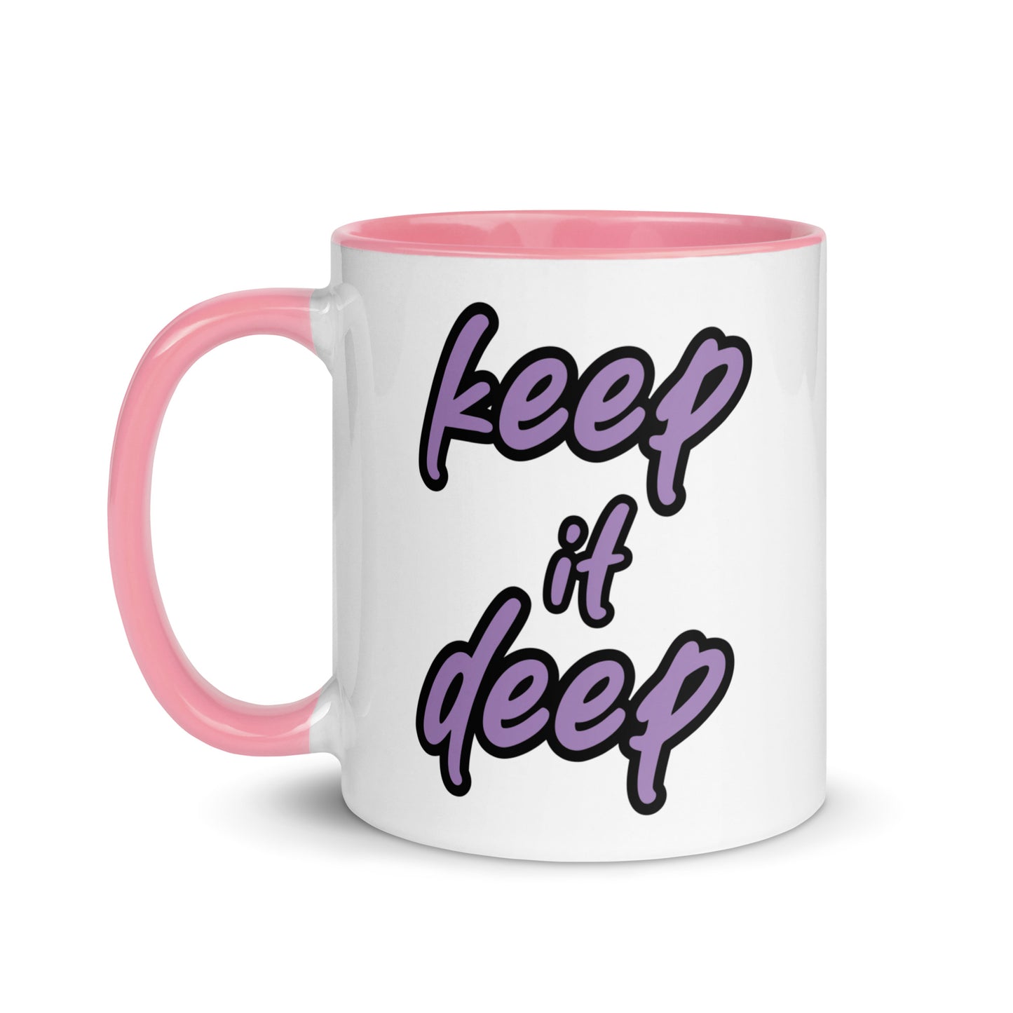 Keep_it_deep - Zweifarbige Tasse