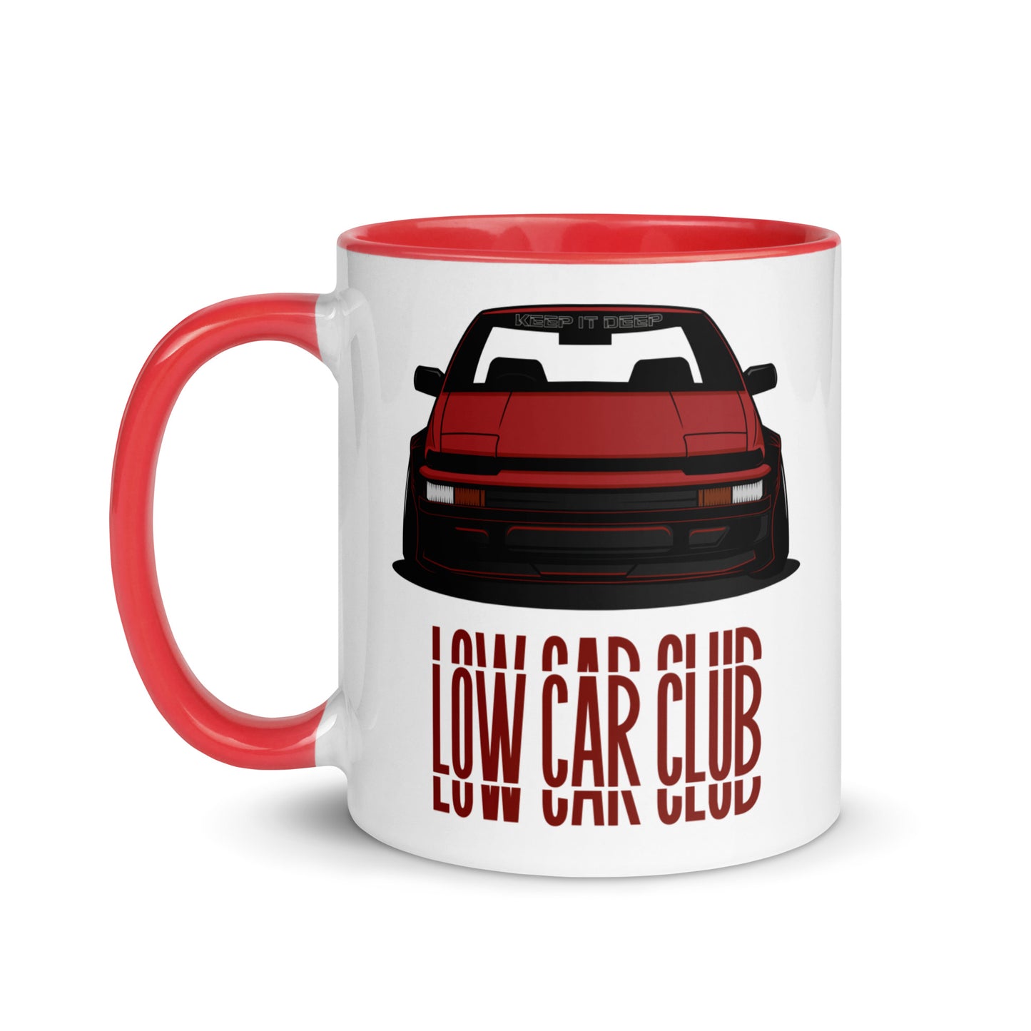 Low Car Club - Zweifarbige Tasse