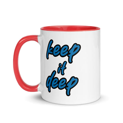 Keep_it_deep - Zweifarbige Tasse