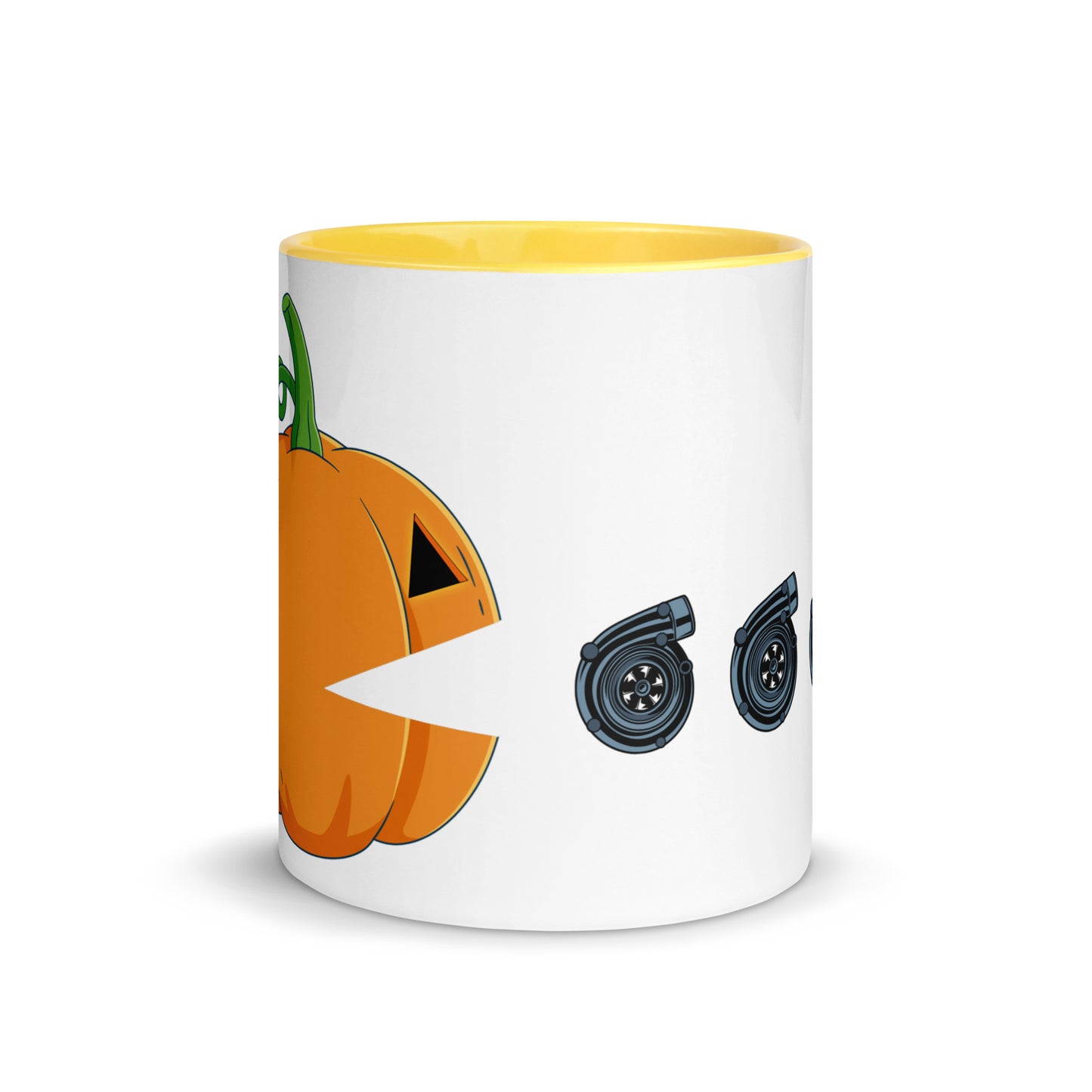 Hungry Pumpkin - zweifarbige Tasse