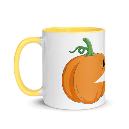 Hungry Pumpkin - zweifarbige Tasse