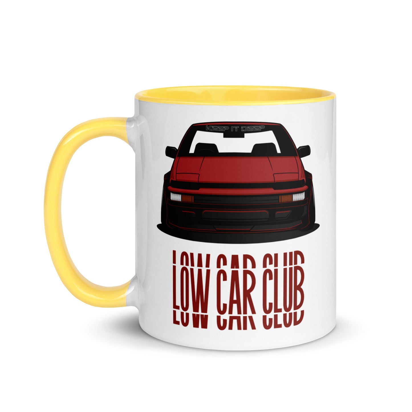 Low Car Club - Zweifarbige Tasse