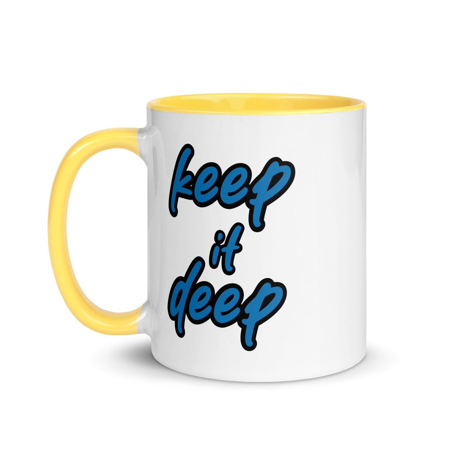 Keep_it_deep - Zweifarbige Tasse